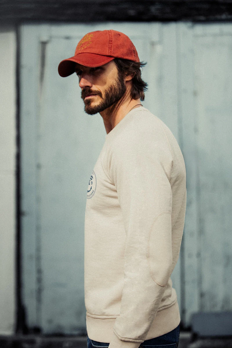Moor Line Sweatshirt Raw - L