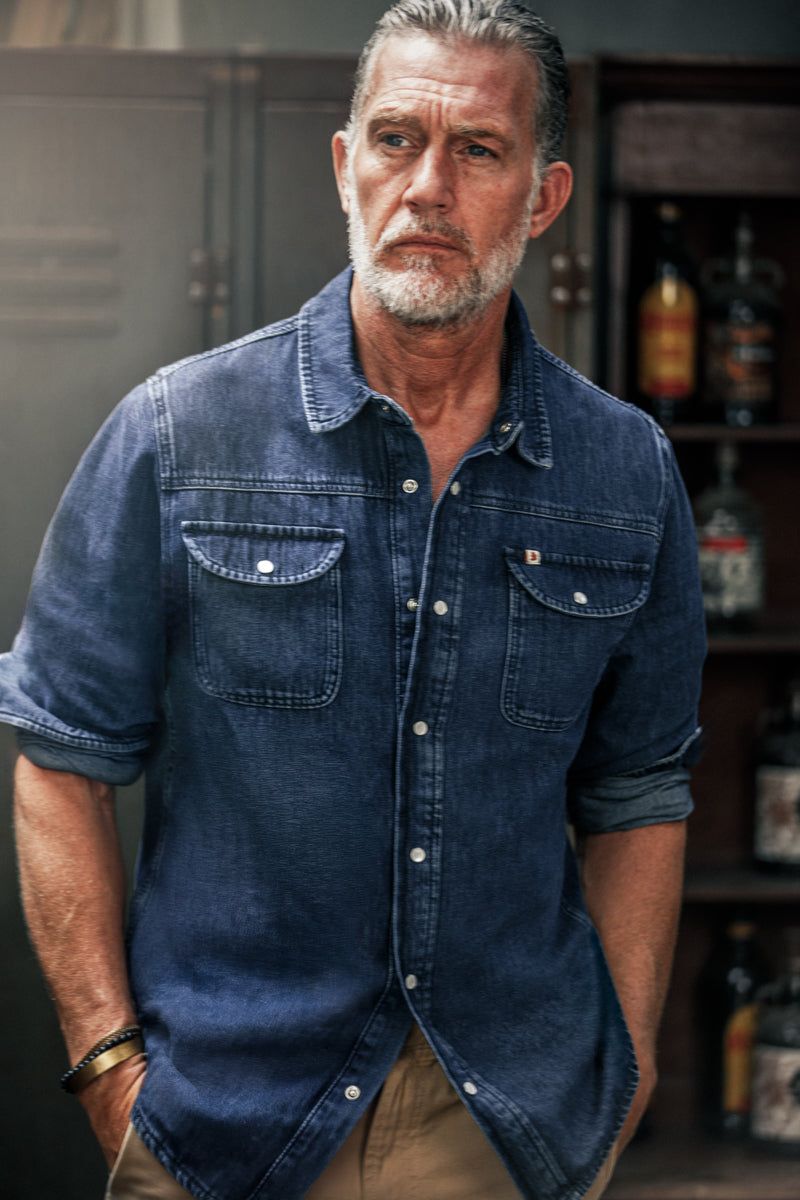 Sunday Shirt Denim - XXL