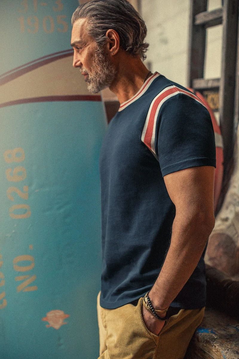 Pasadena T-Shirt Navy - XL