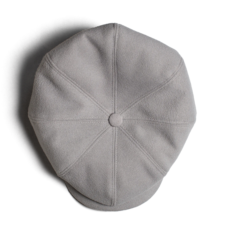 Jackson Traditional Baker Boy Hat - Light Grey