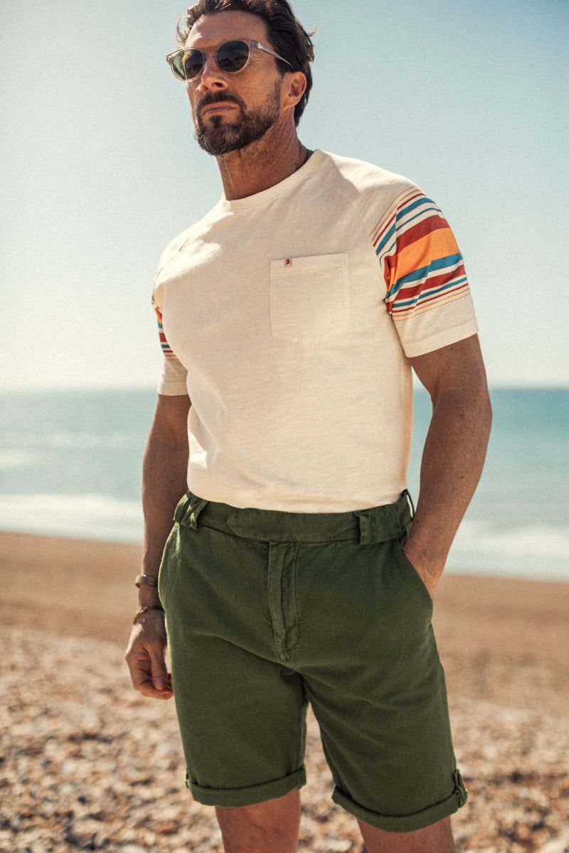 Virgil Chino Shorts Verde Militare