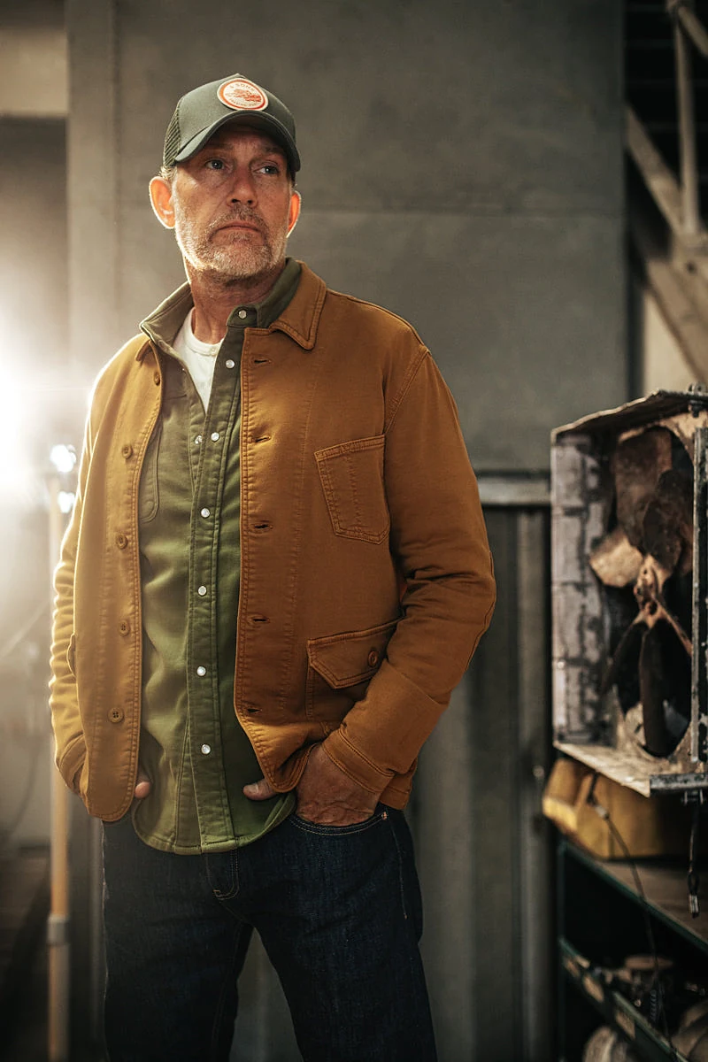 &SONS Carver Jacket Tan