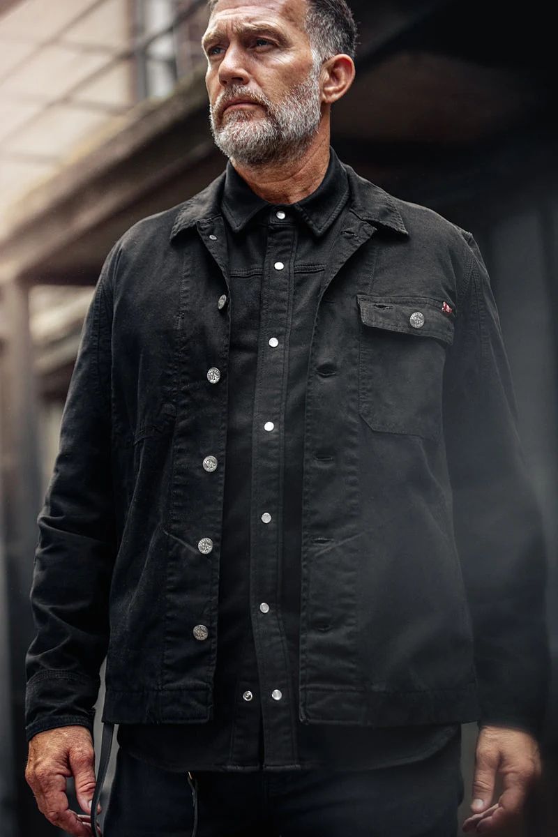 &SONS RYDER Hardwear Veste Canvas Noir - M