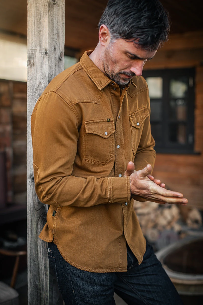 &SONS Wyatt Shirt Rust