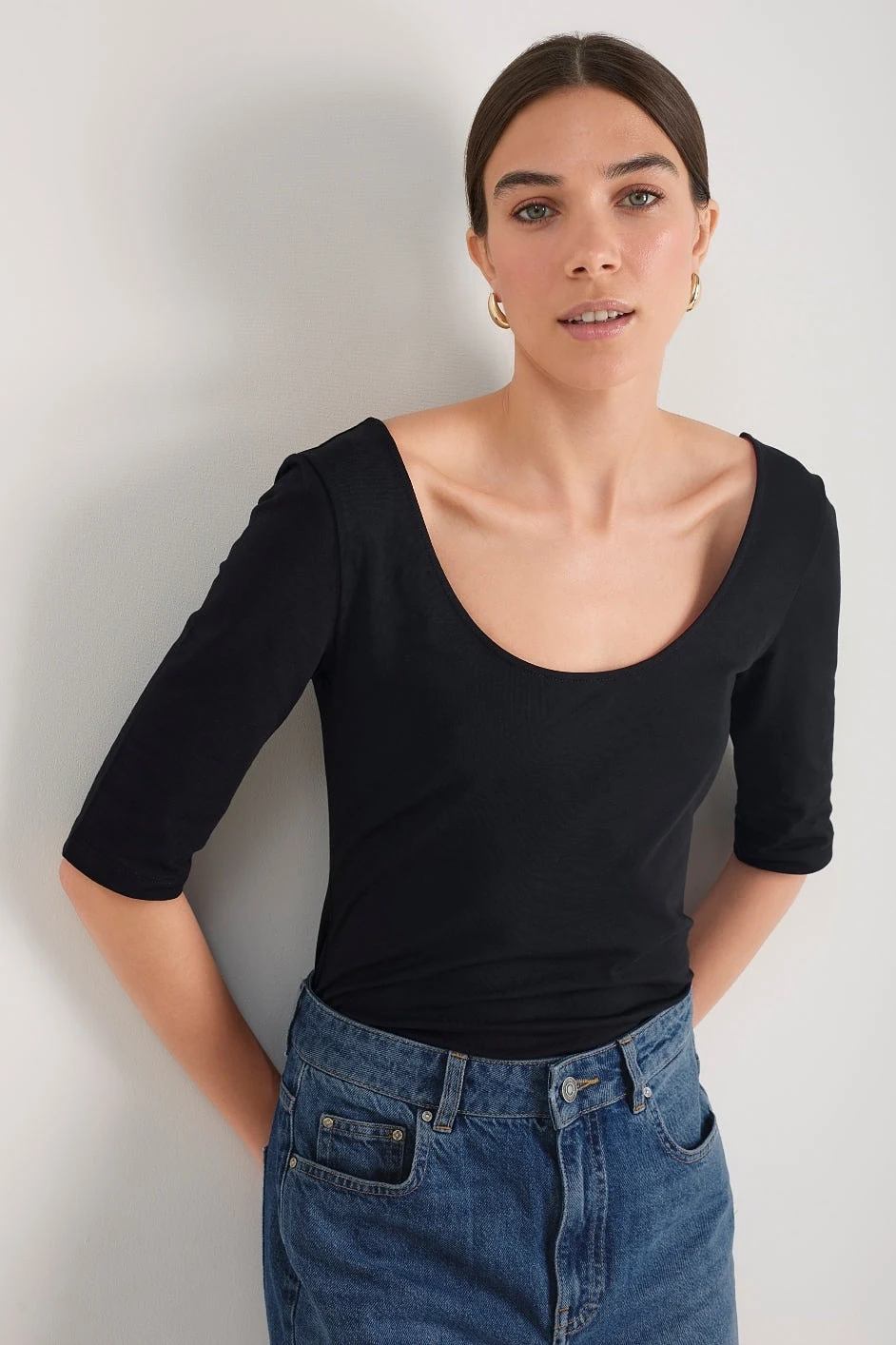 Cath x WYSE Margot Ballet Top - Black - 2