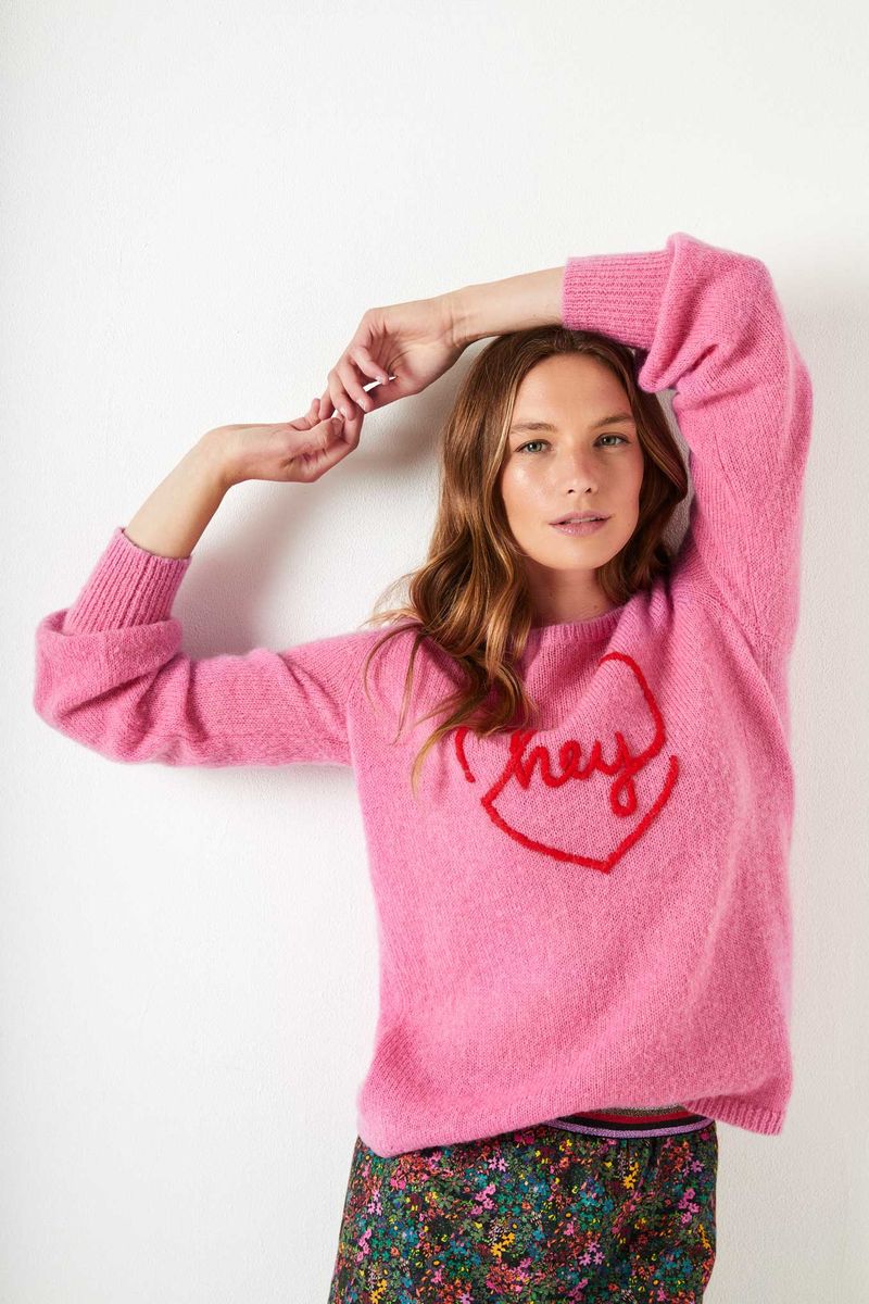 Hey Heart - Pink