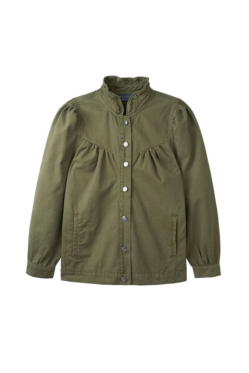 Celestine Cotton Shacket - Khaki