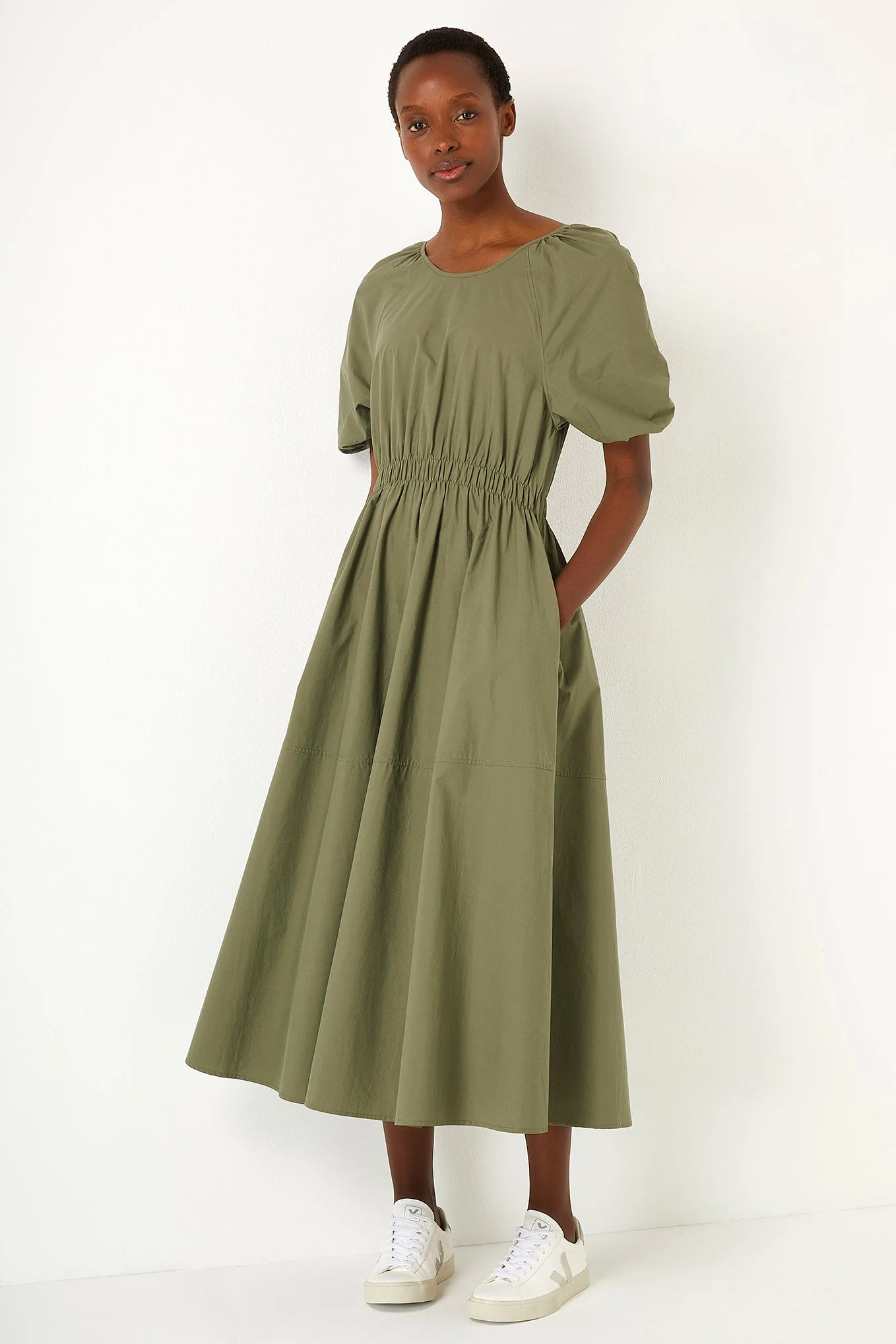 DB x Wyse Dress - Khaki