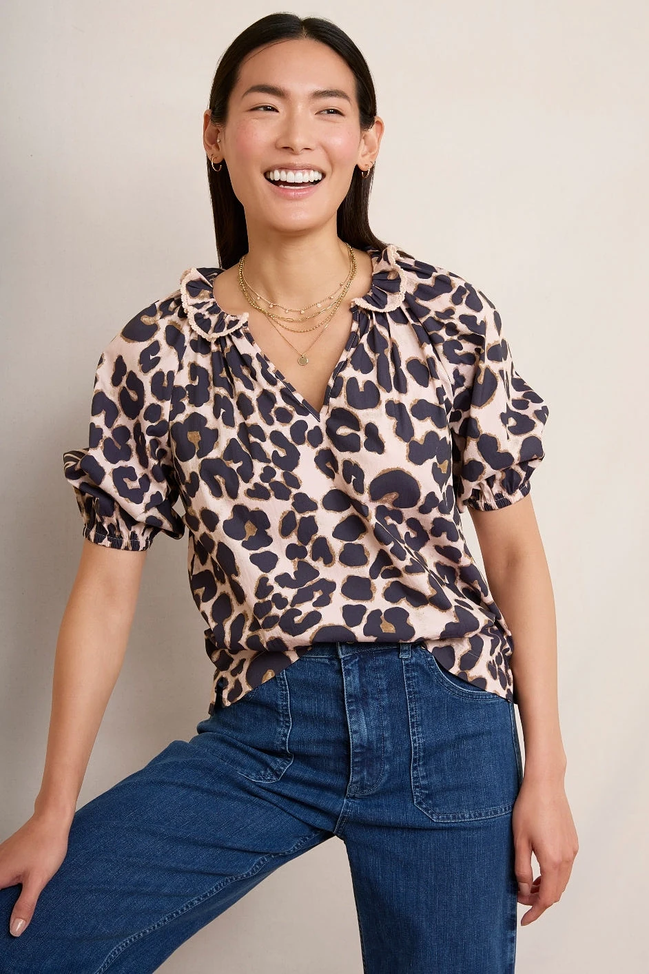 Ophelie Top - Leopard