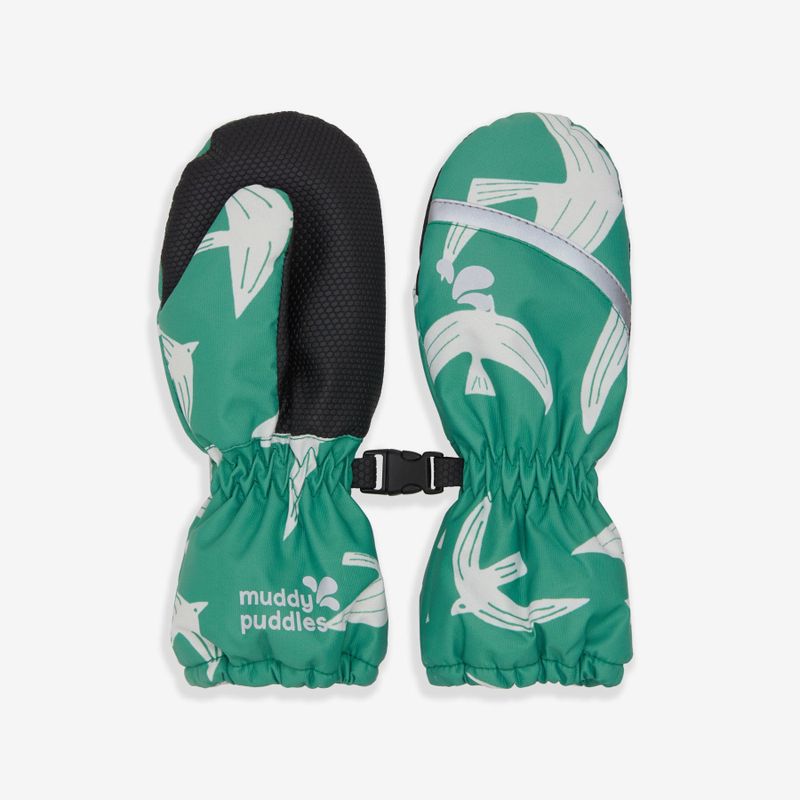 Guanti da Sci Verde Bird