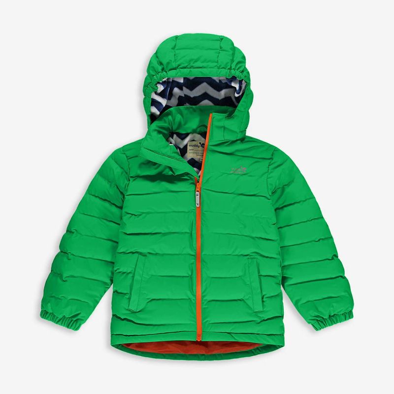 Waterproof Puffer Jacket Green