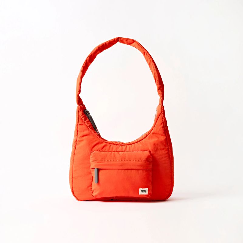 Belsize Handbag in Tangerine