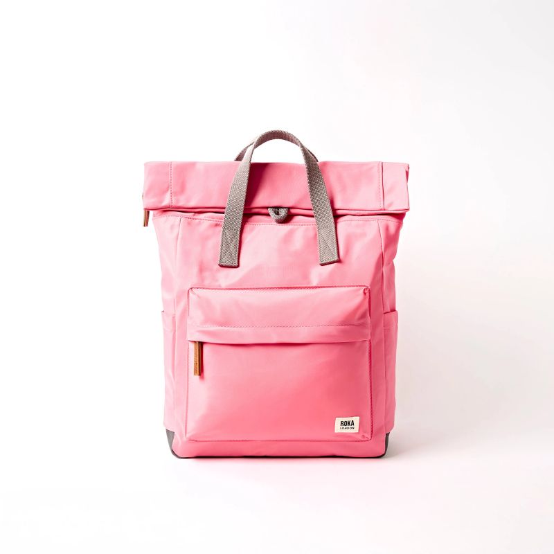 Canfield Roll Top Backpack in Pink Lemonade