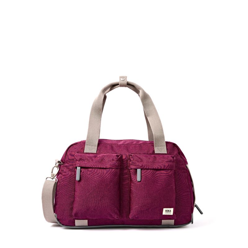 Gatwick Carry-On Duffel Bag in Cherry Lacquer - Large