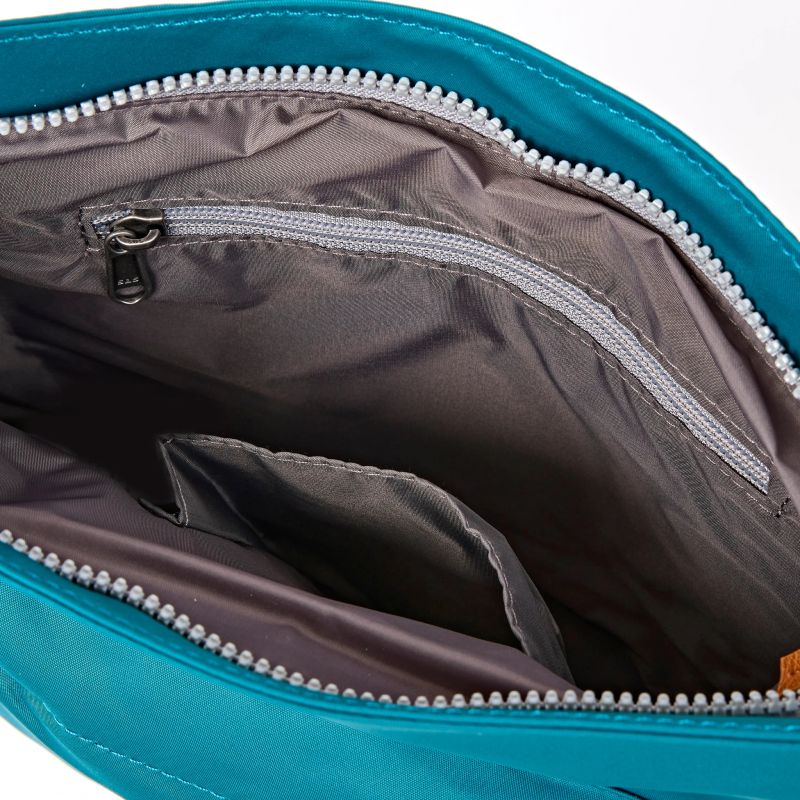 Kennington Crossbody Bag in Black and North Sea