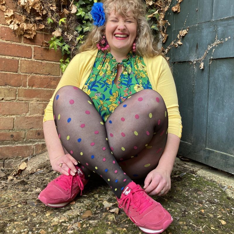 40 Denier Polka - Sprinkles