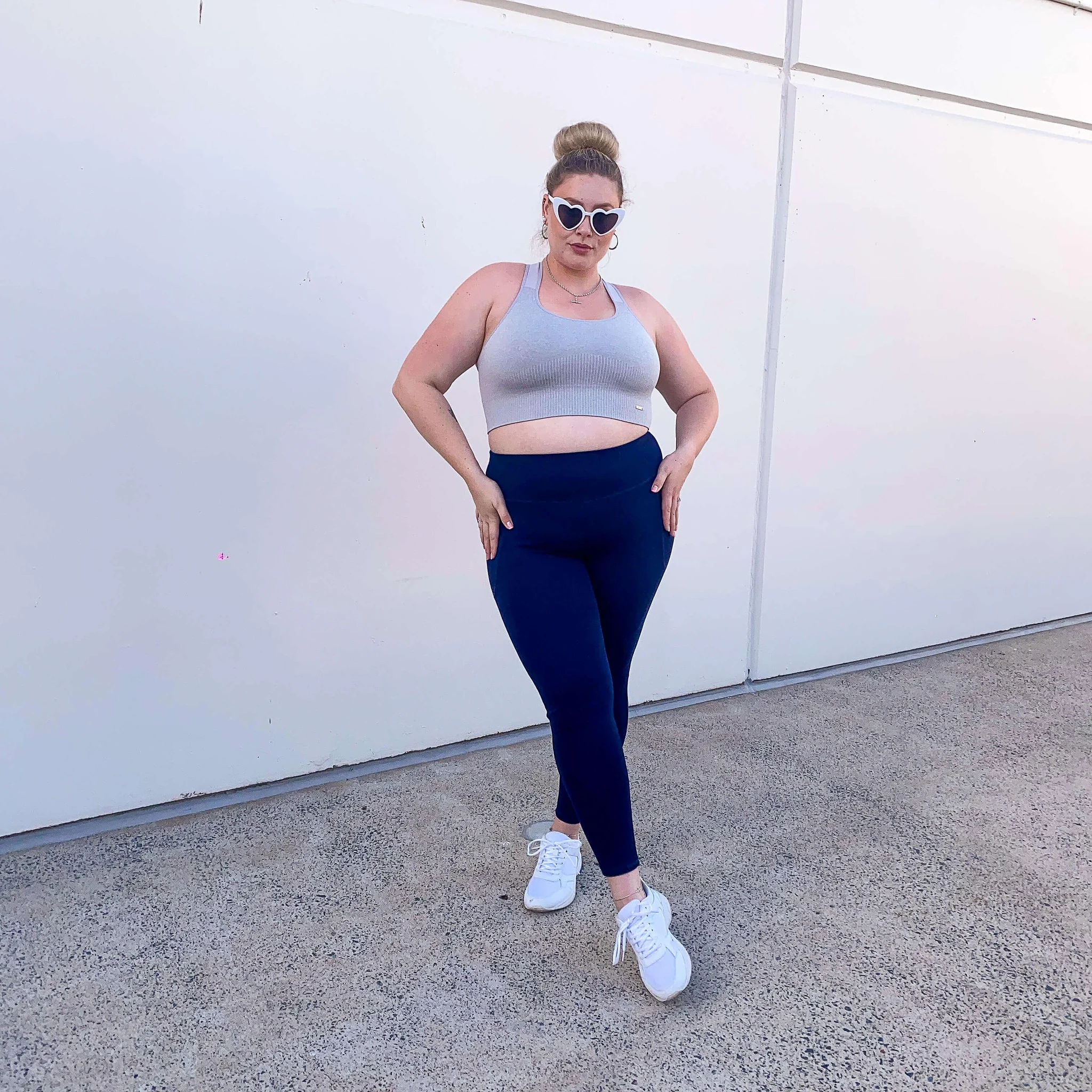 Squat Proof Leggings - Full Length - Navy
