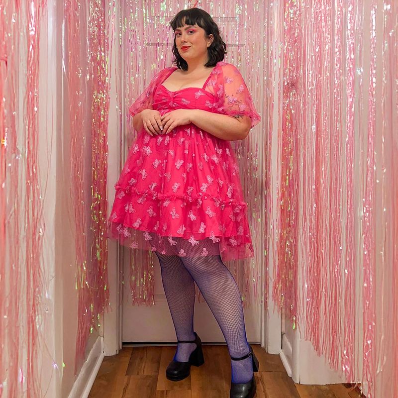 Thighs the Limit Fishnets - Arabesque