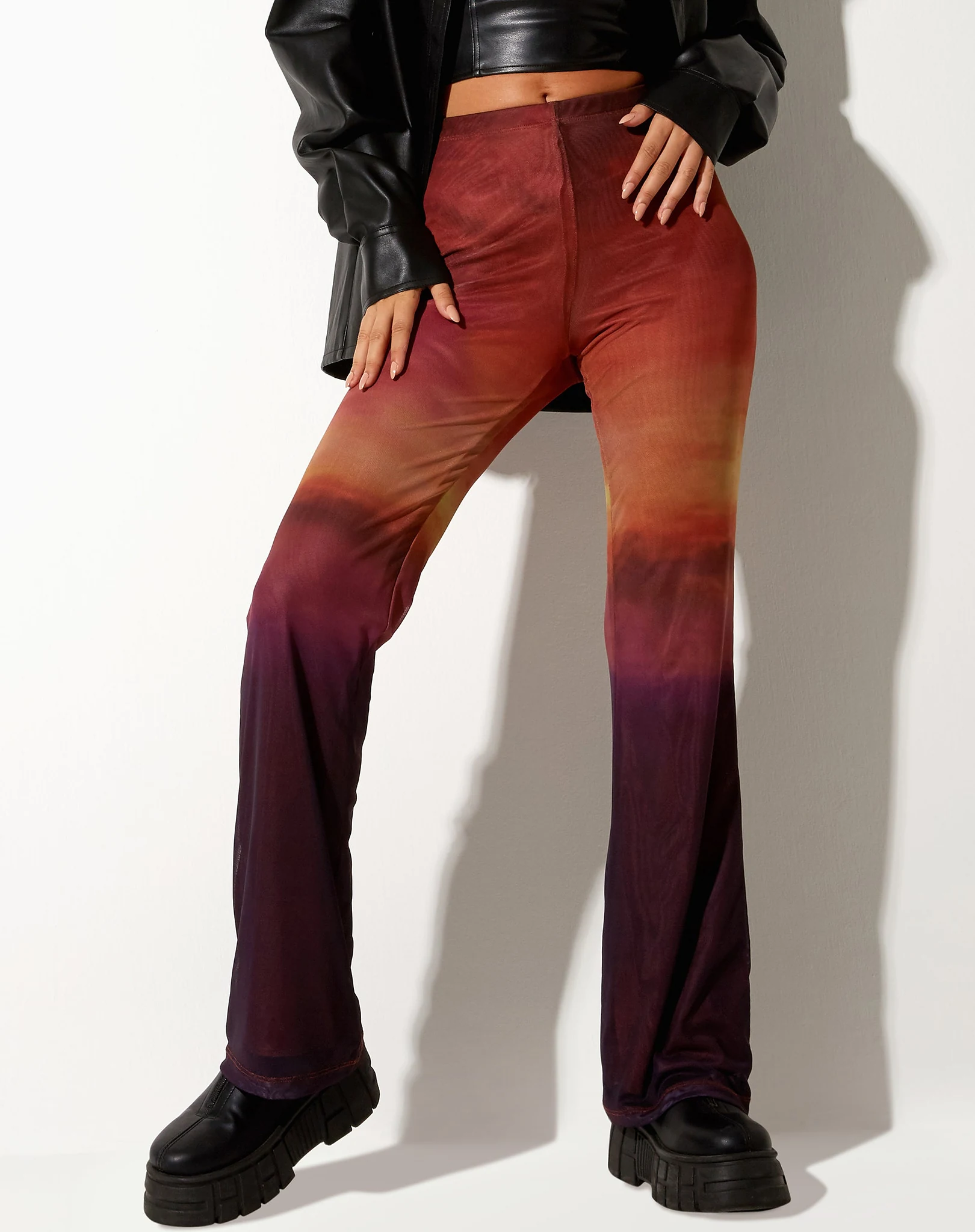 MOTEL X OLIVIA NEILL Herly Trouser in Sunset Melt