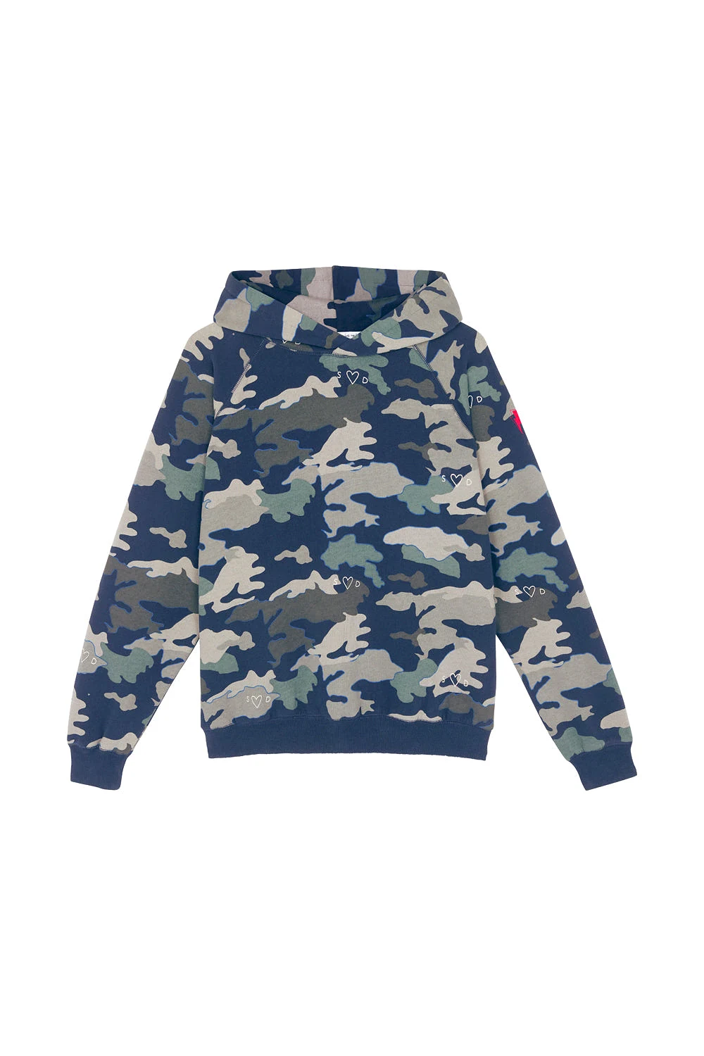 Navy Camo Hoodie