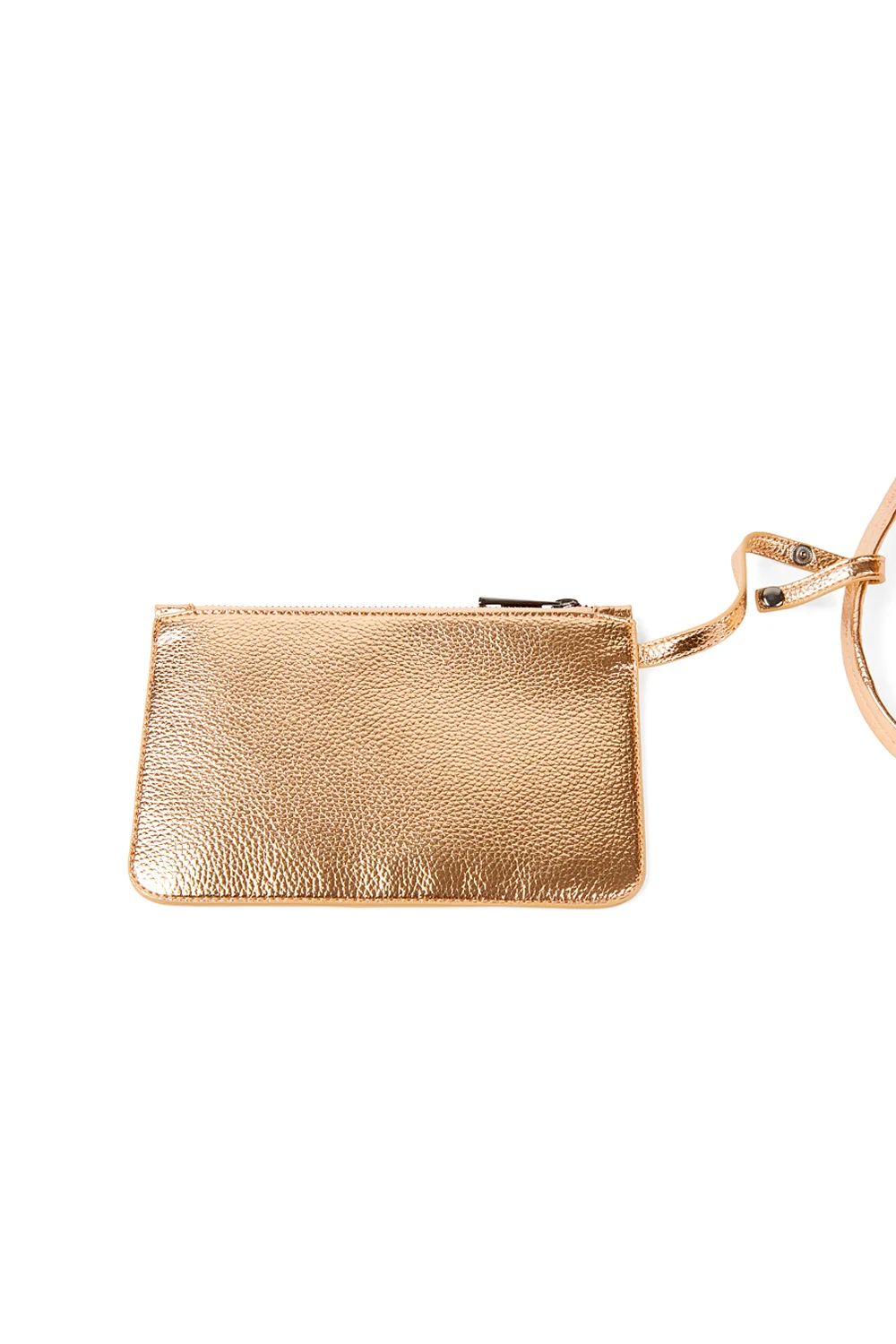 Metallic Rose Gold Large Tote Bag
