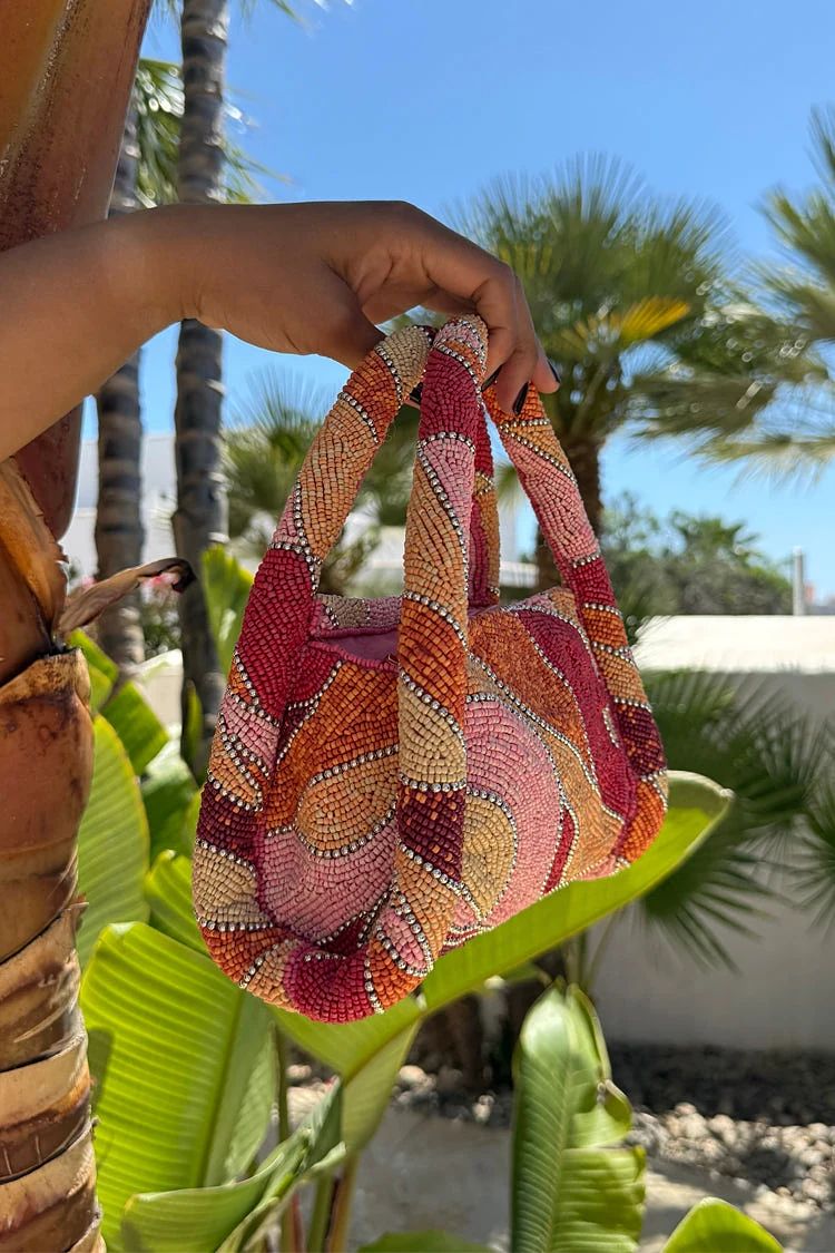 Pink Abstract Bag