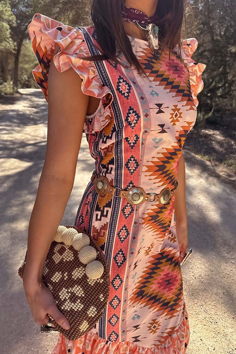 never fully dressed burgundy & blue poppy aria dress line maxi features playful wearable pumping Mango Blue Fringe Dress Tamaño:S