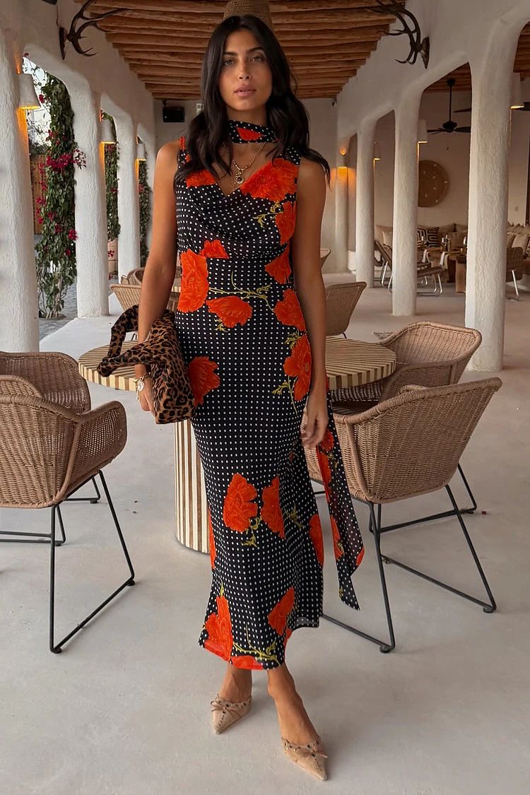 Black Poppy Sophie Dress