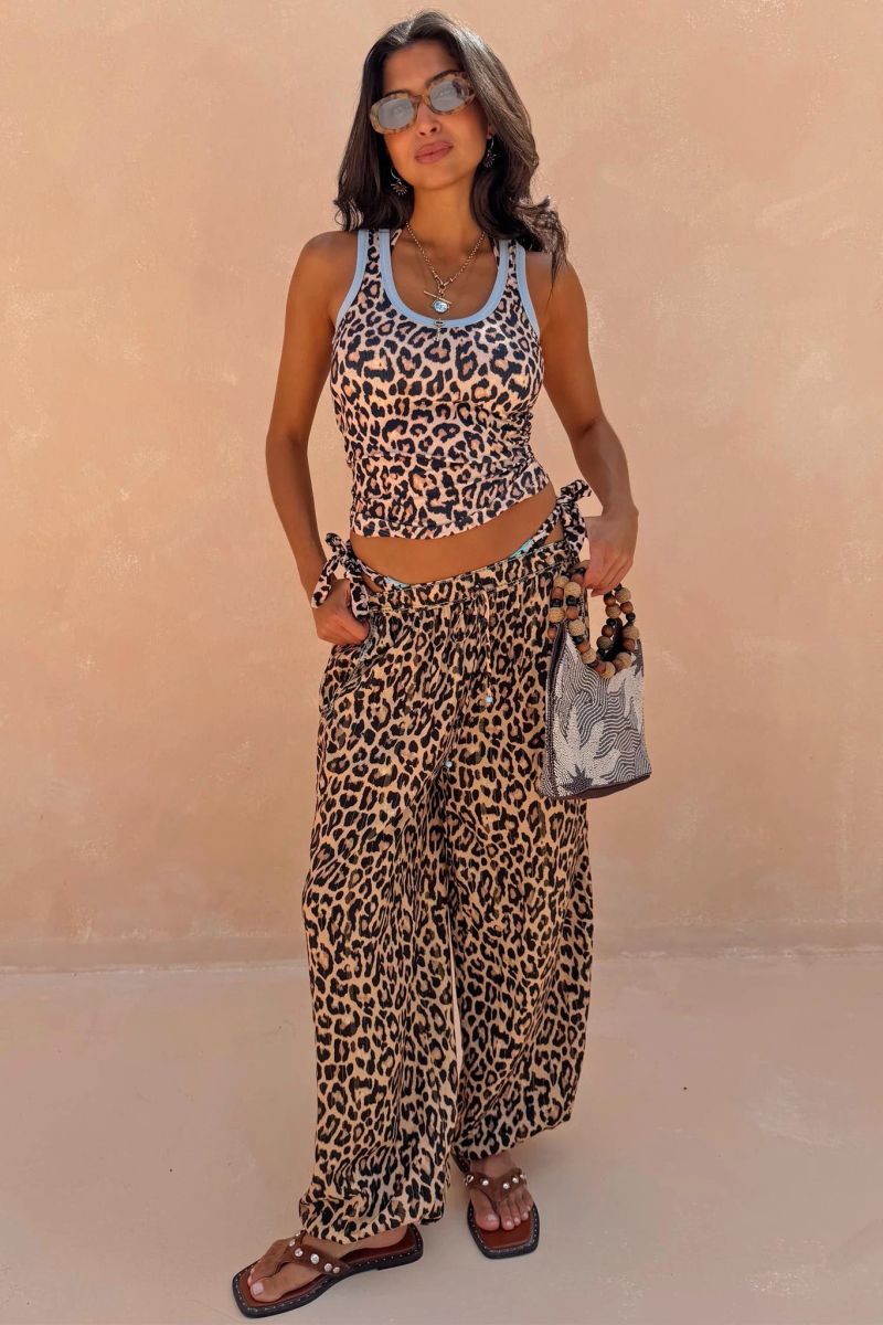 Leopard Balloon Trouser