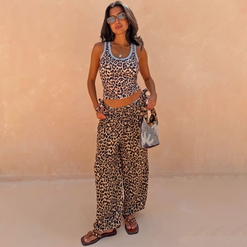 Leopard Balloon Trouser