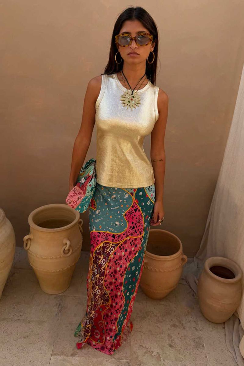 Pastel Morocco Dorris Skirt
