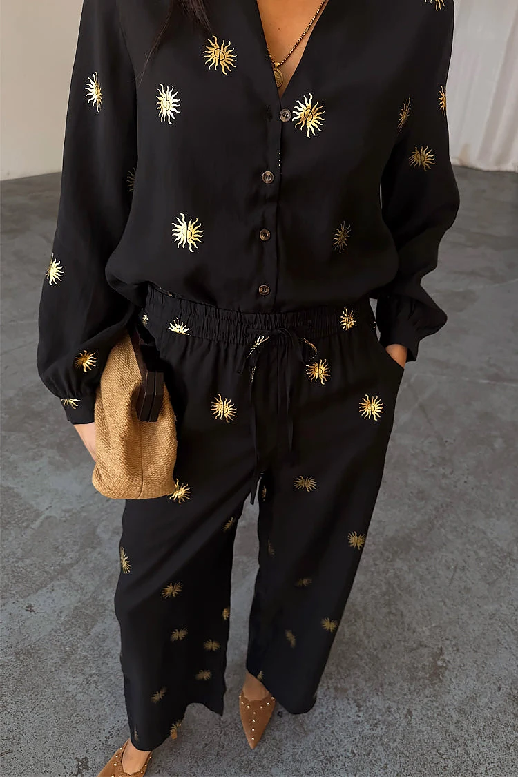Gold Sun Elissa Trousers