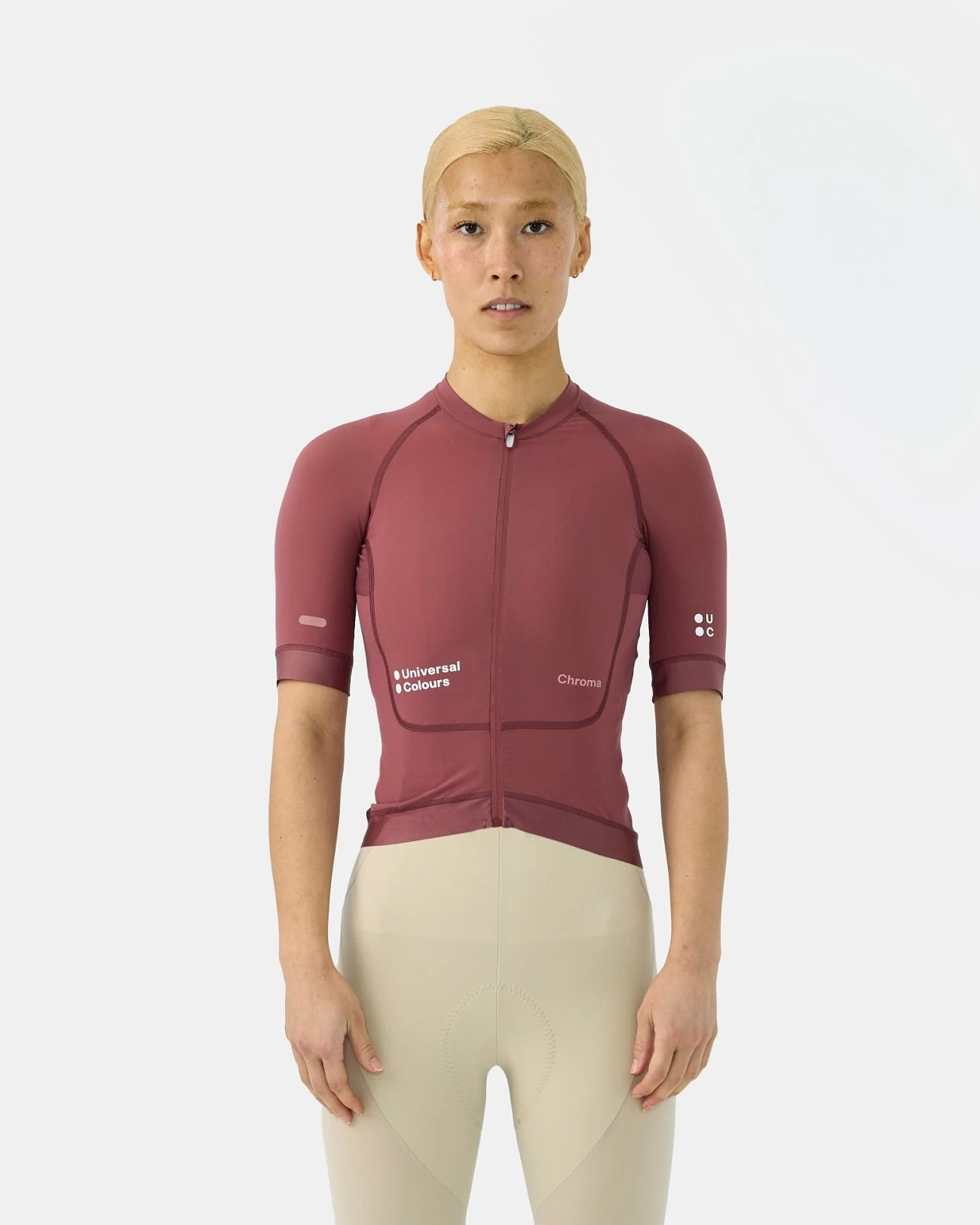 Women's Chroma Short Sleeve Jersey - Jaipur Red