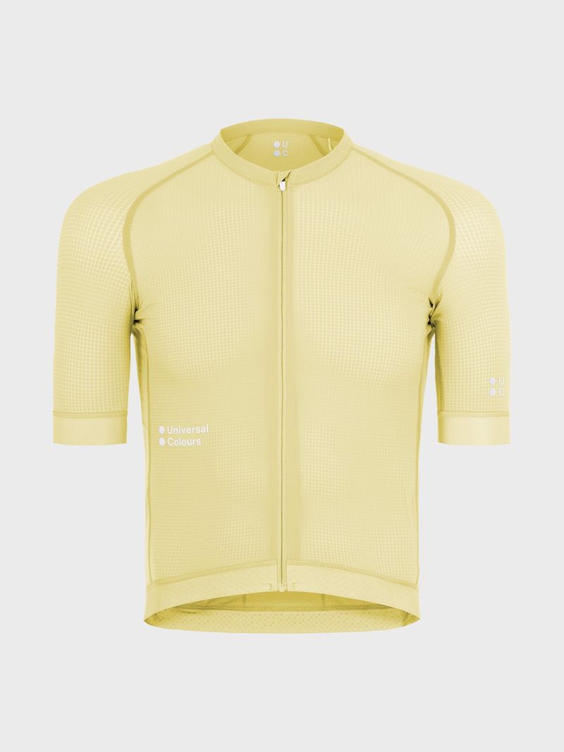 Chroma Light Men's Short Sleeve Jersey - Lemon Yellow