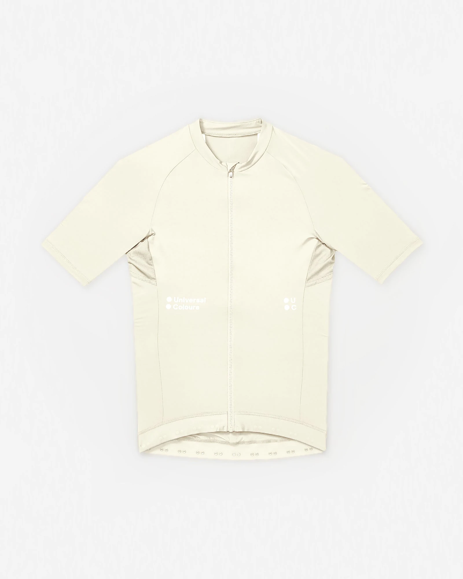 Men's Mono Short Sleeve Jersey Tampered White