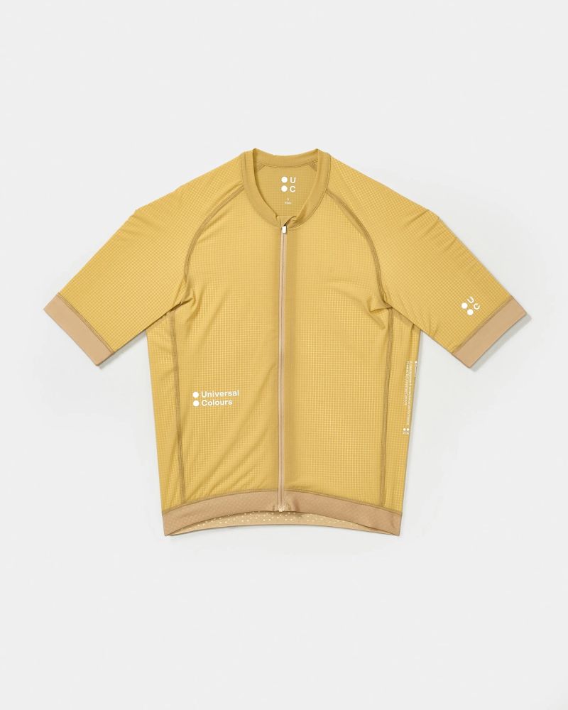 Chroma Men's Short Sleeve Jersey - Sand Brown
