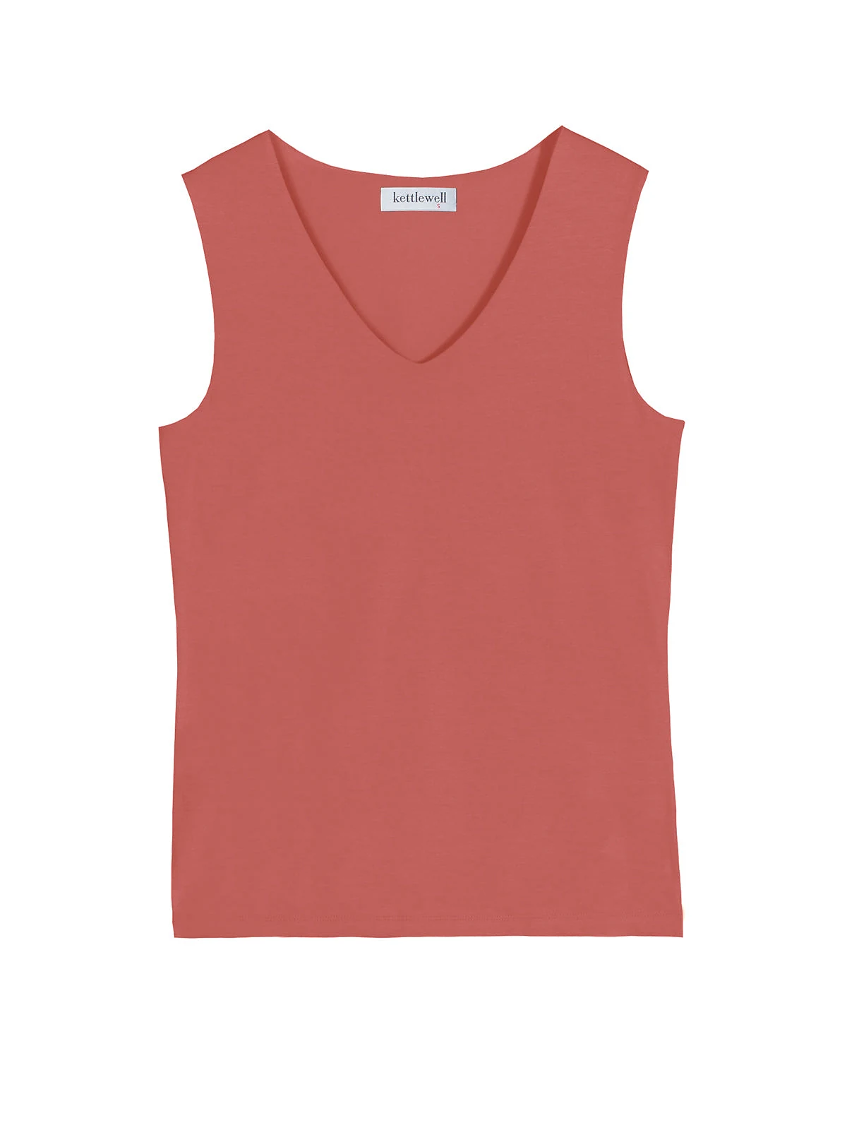 Darcy sleeveless v. In antique rose size LL