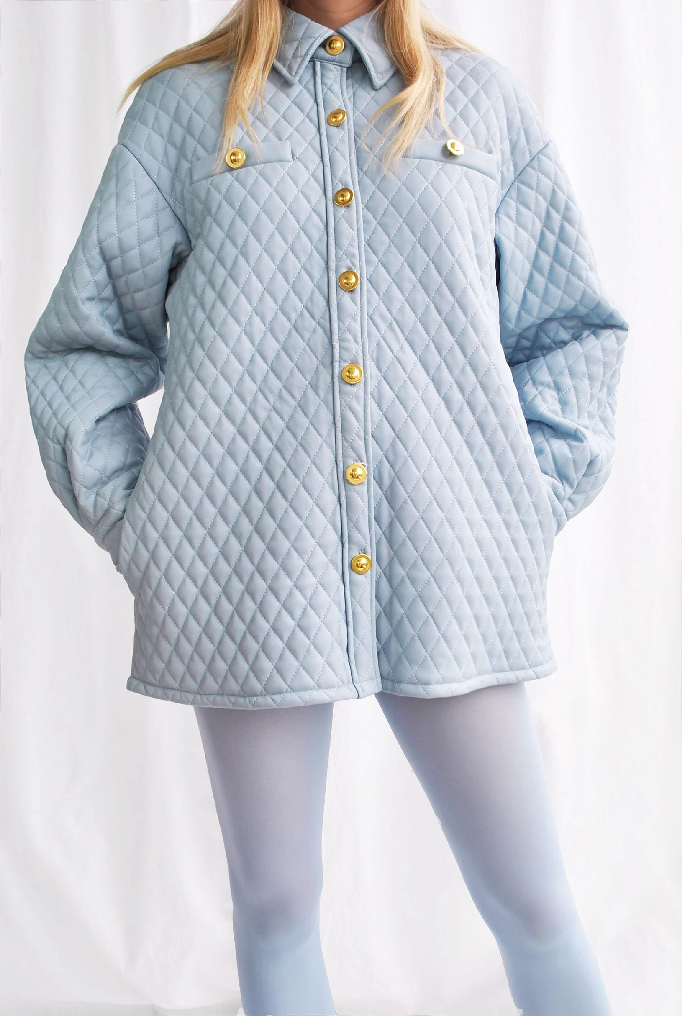 MID-CENTURY QUILT SHIRT - JACKET