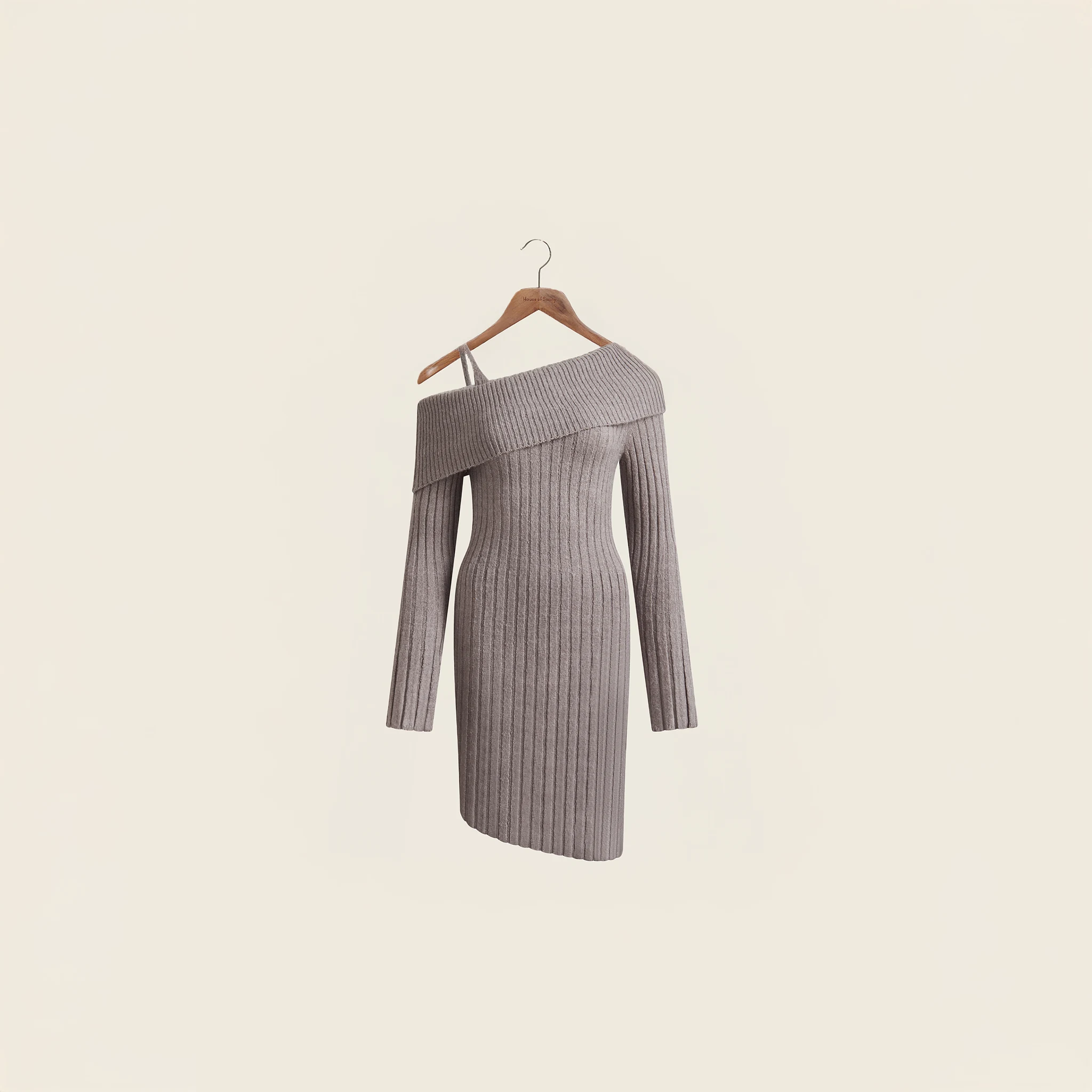 CHUNKY RIB DRESS