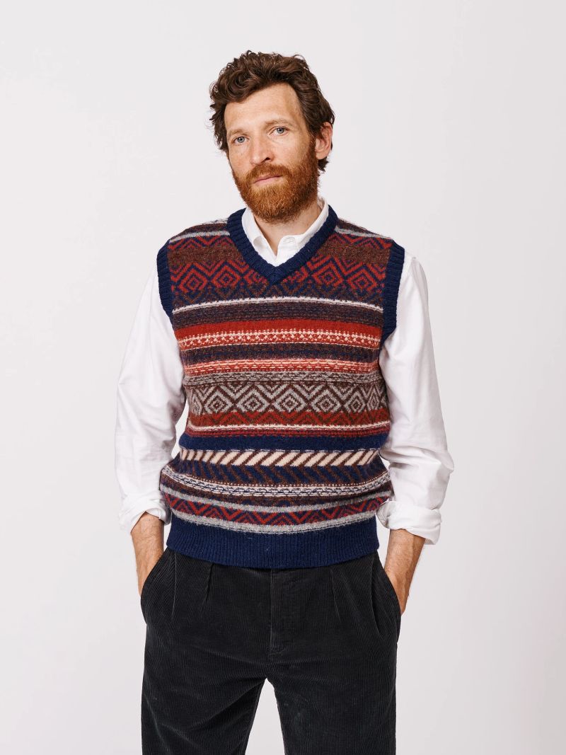 Fairisle Shetland Slipover