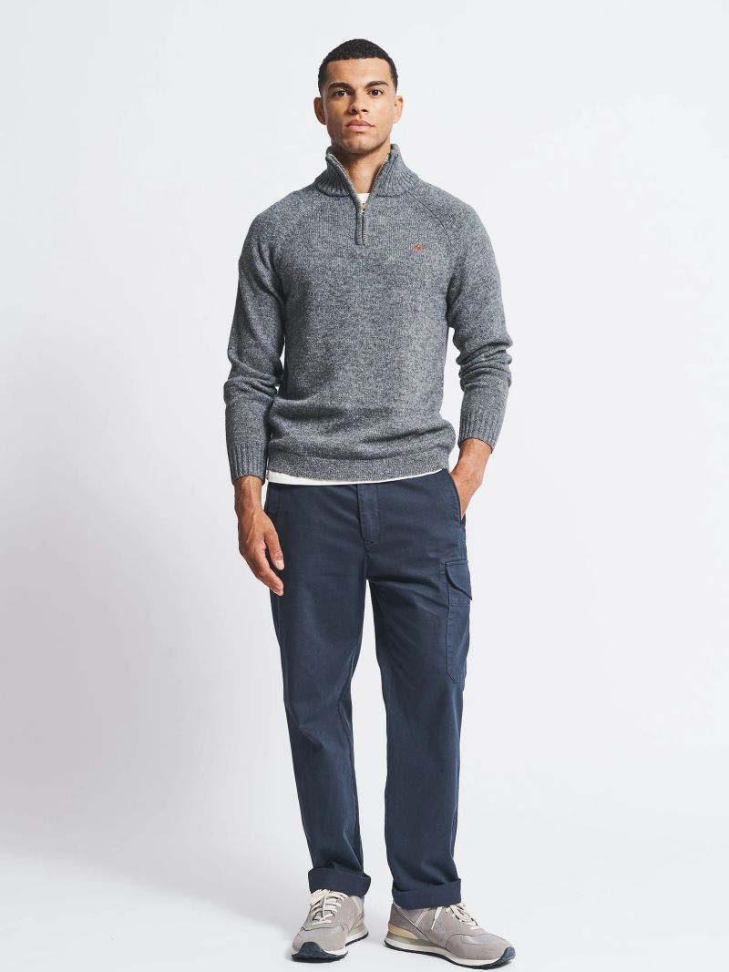 Bream Zip Neck Jumper