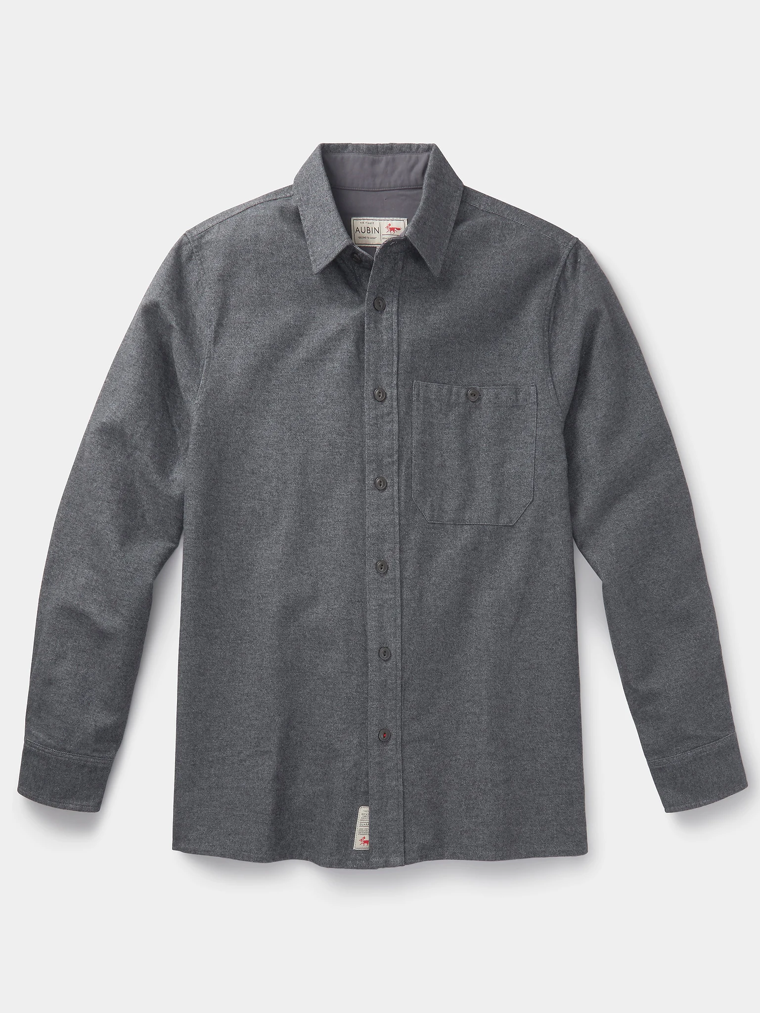 Barmer Marl Flannel Overshirt