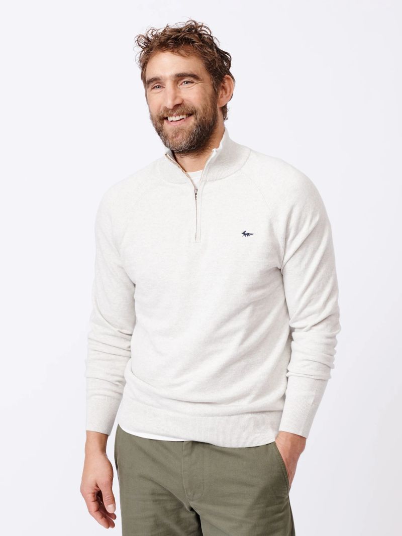 Bonby Cotton Zip Neck