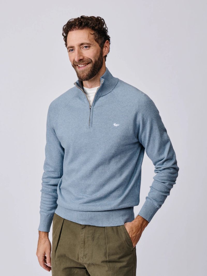 Bonby Zip Neck Jumper
