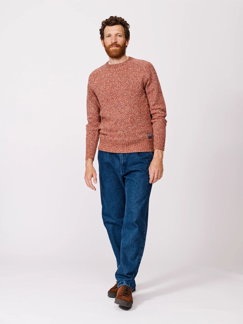 Riply Lambswool Twist Crew Neck