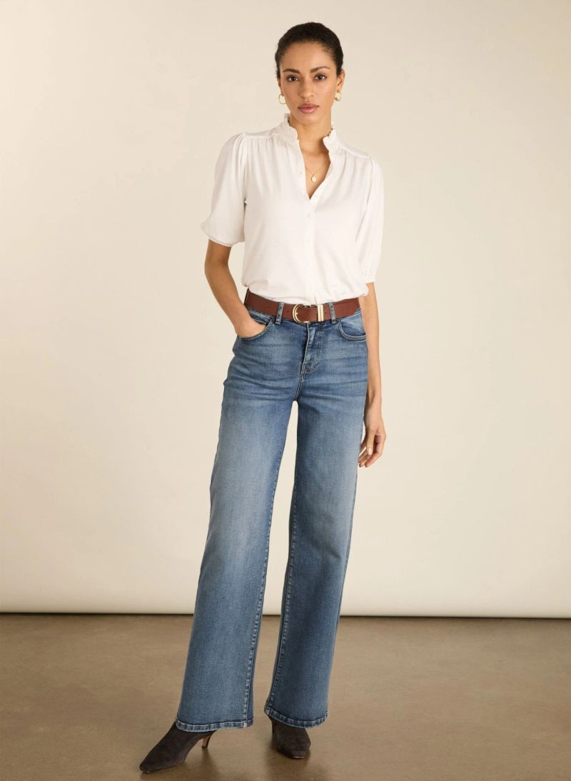 Janey Short Sleeve Blouse