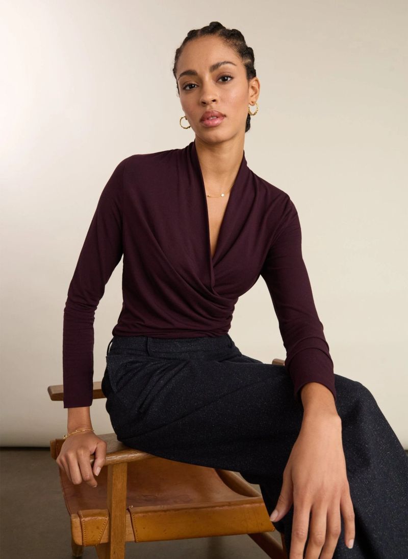 Gylda Wrap Top