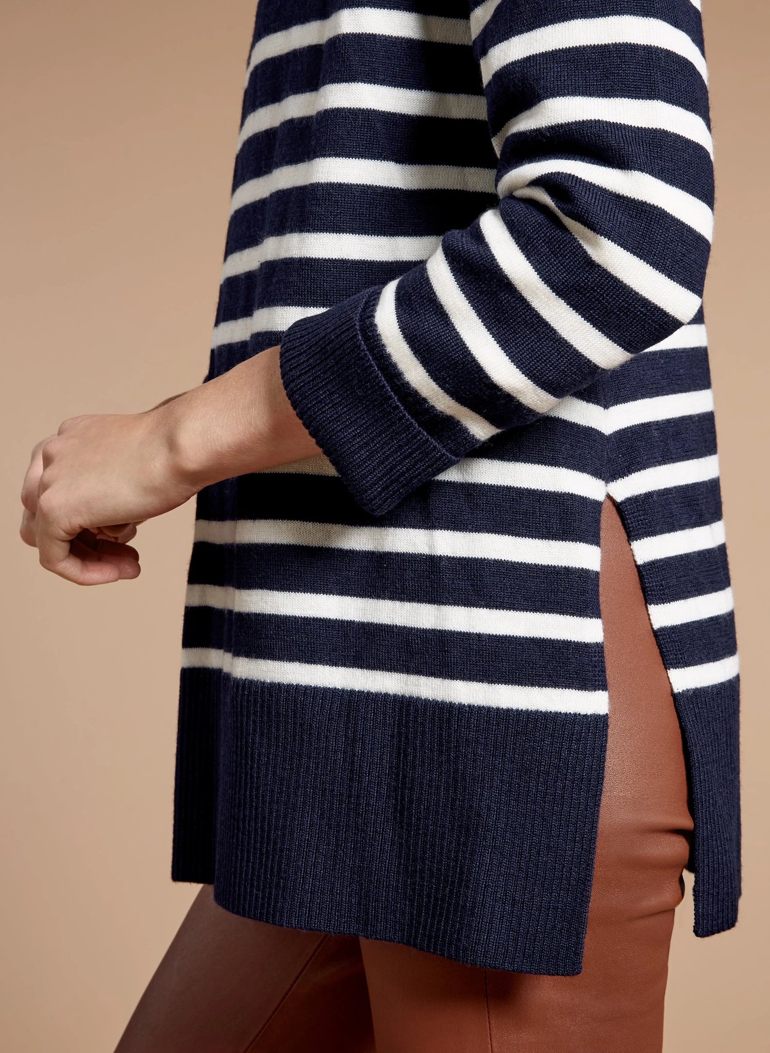 Josee Stripe Turtleneck