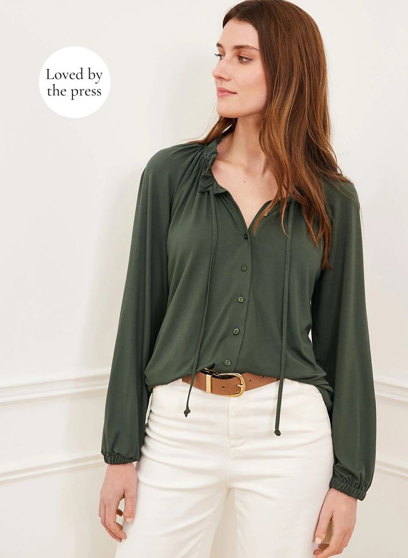 Neela Blouse with LENZING™ ECOVERO™