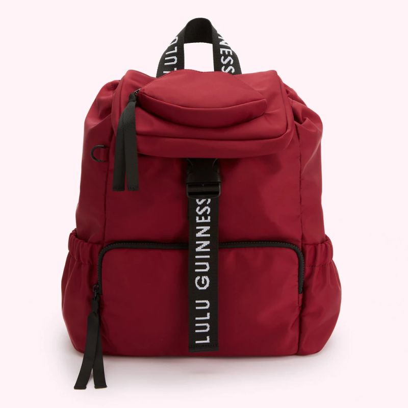 BEET RED MILLIE BACKPACK